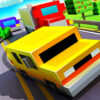 blocky highway traffic racing