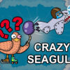 crazy seagull