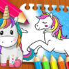 unicorn coloring book